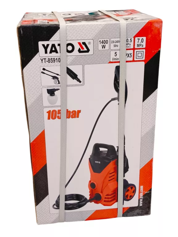 YATO YT-85910 MYJKA CIŚNIENIOWA 1400W 105 BAR