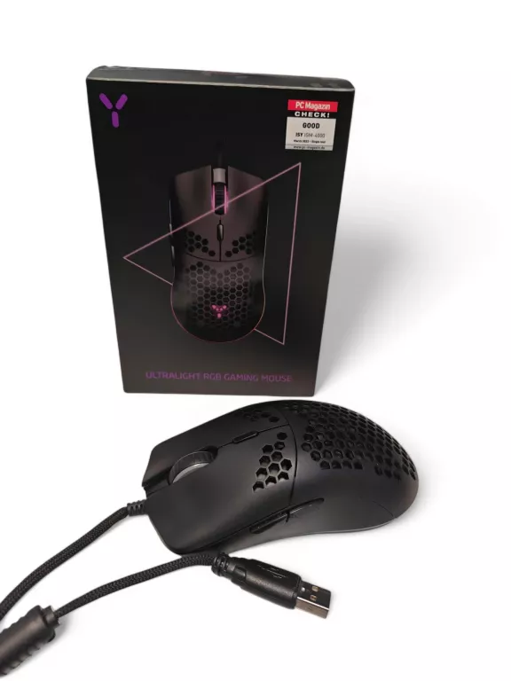 MYSZ BT ISY IGM-4000 ULTRALIGHT RGB BLACK