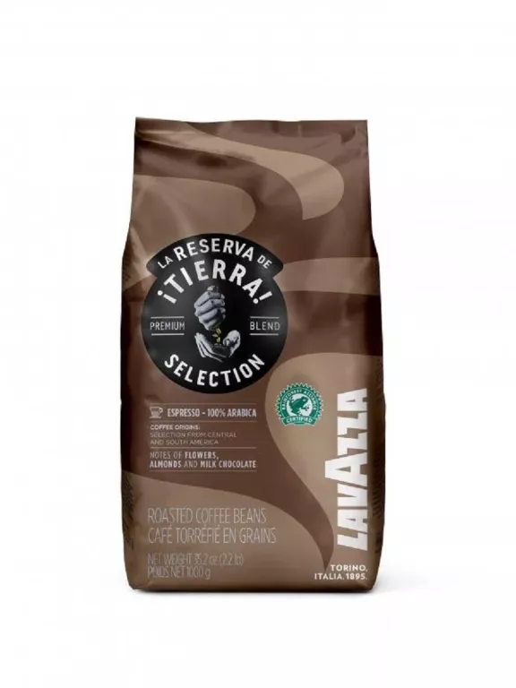 KAWA ZIARNISTA ARABICA LAVAZZA TIERRA SELECTION 1000 G