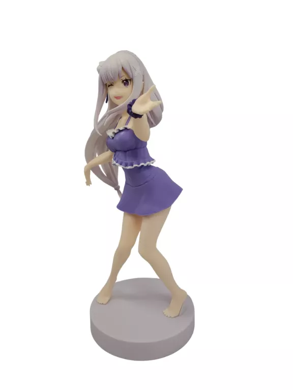 JAPOŃSKIA FIGURKA RE ZERO EMILIA EXQ BANPRESTO ANIME