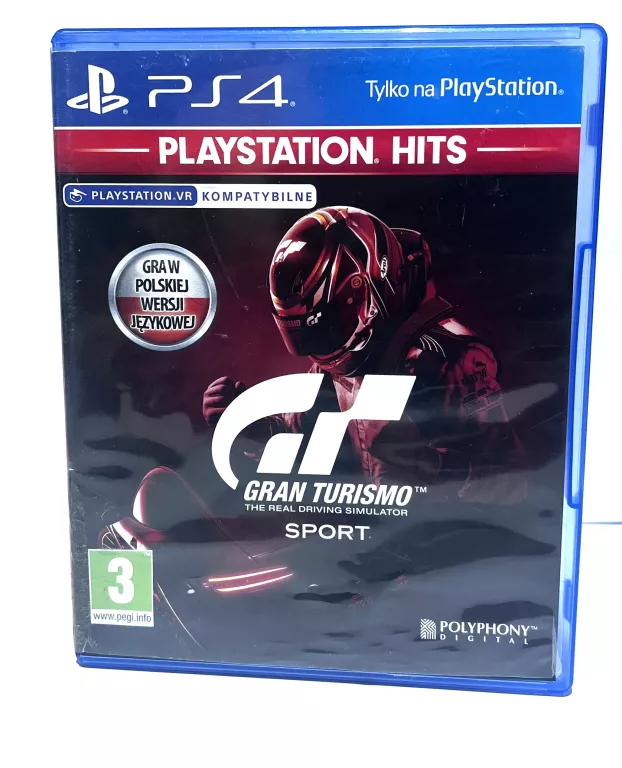 GRA PS4 GRAN TURISMO SPORT