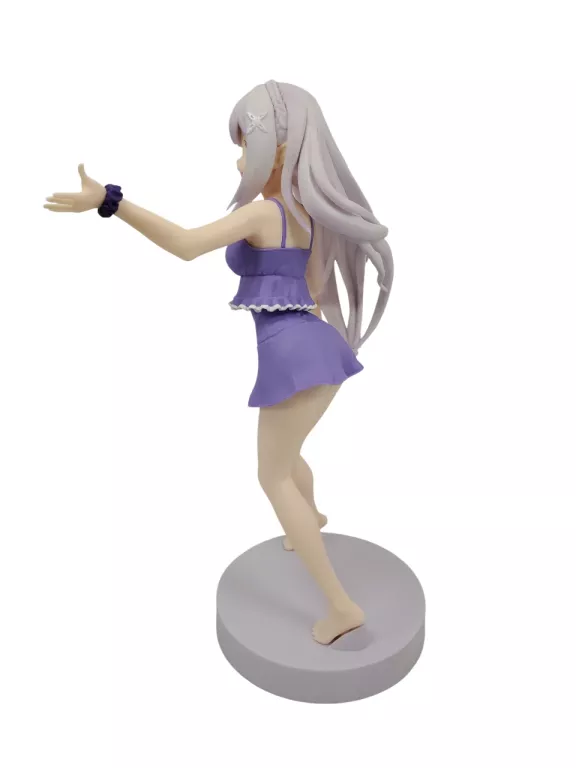 JAPOŃSKIA FIGURKA RE ZERO EMILIA EXQ BANPRESTO ANIME