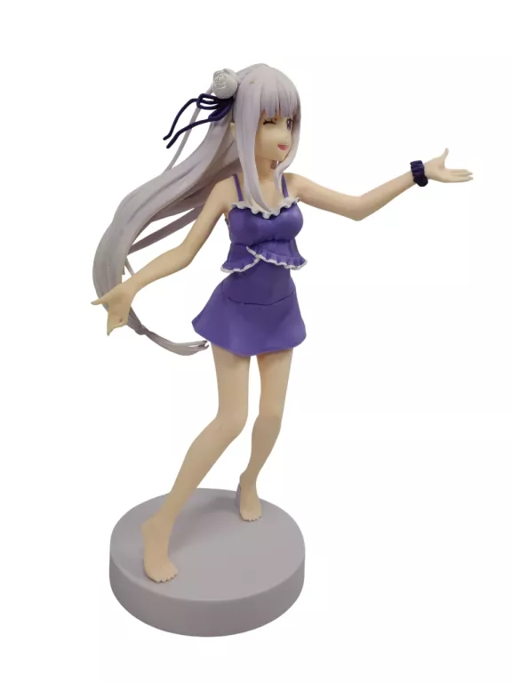 JAPOŃSKIA FIGURKA RE ZERO EMILIA EXQ BANPRESTO ANIME