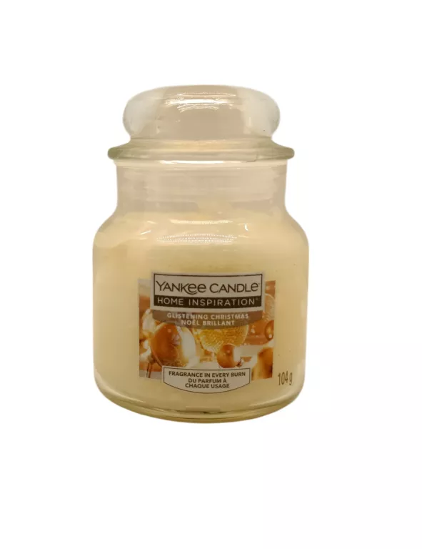 ŚWIECA ZAPACHOWA GLISTENING CHRISTMAS YANKEE CANDLE 104G