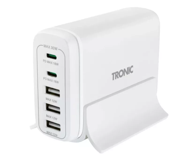 TRONIC STACJA ŁADUJĄCA USB TUL 2 A1, 30 W Z 2X USB-C, 3X USB-A