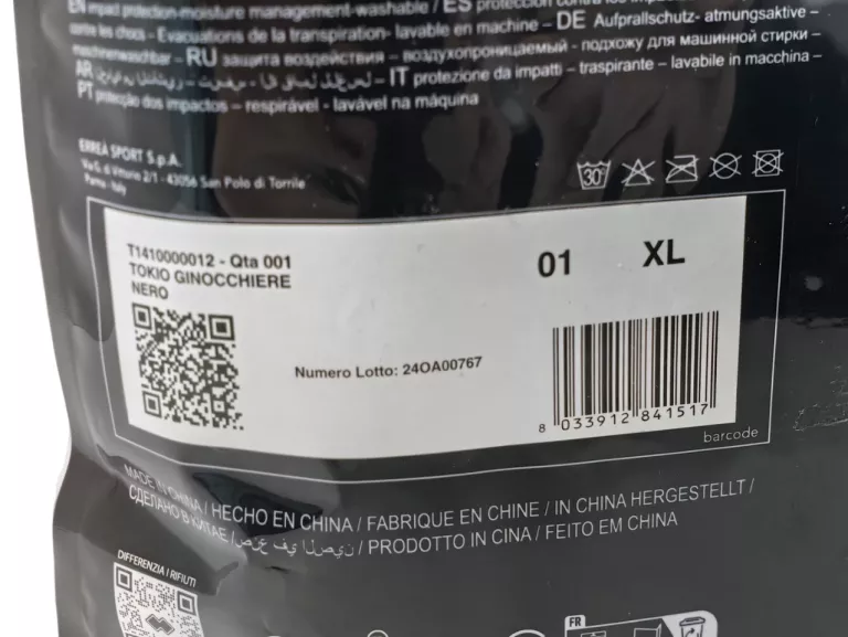 NAKOLANNIKI SIATKARSKIE ERREA TOKIO R.XL CZARNY