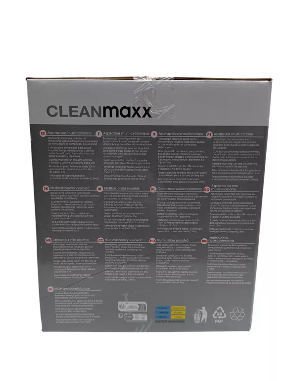 ODKURZACZ CLEANMAXX 800W 14638