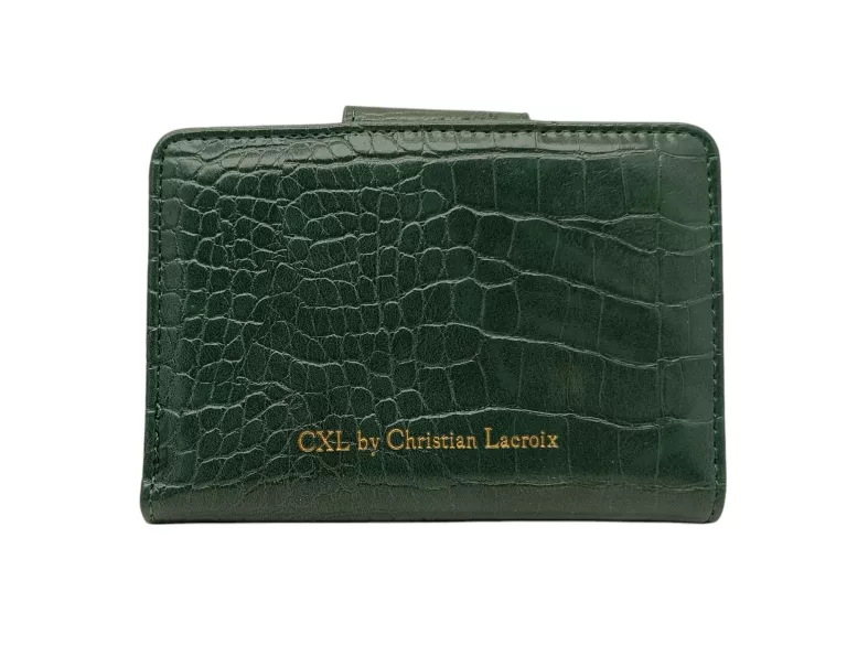 PORTFEL ZIELONY CXL BY CHRISTIAN LACROIX