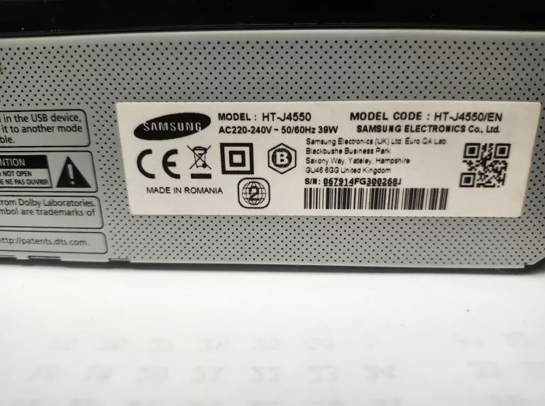 KINO DOMOWE SAMSUNG HT-J4550