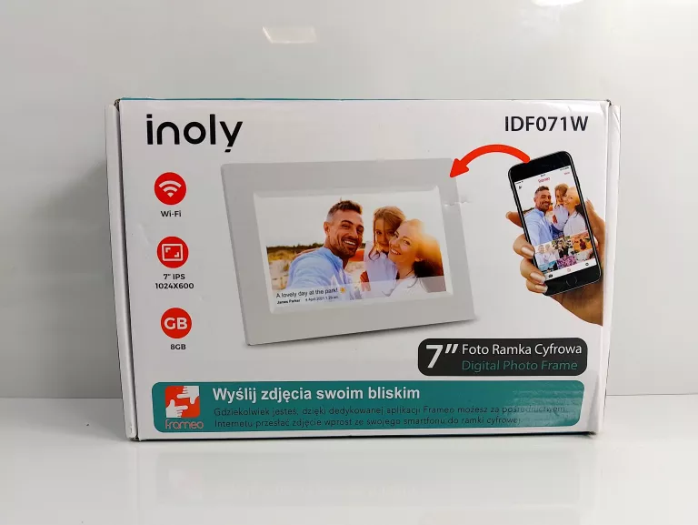 TABLET CYFROWA RAMKA NA ZDJĘCIA INOLY IDF071W