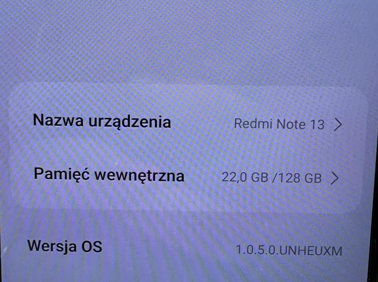 TELEFON REDMI NOTE 13 WOLNY OD BLOKAD!