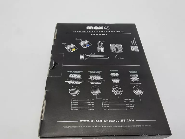 MASZYNKA DO STRZYŻENIA PSA MOSER MAX 45