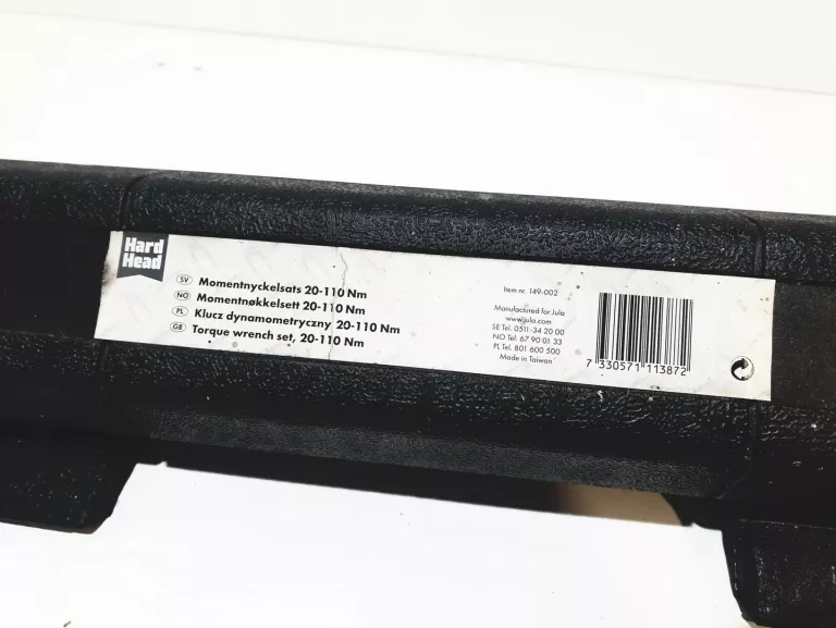 KLUCZ DYNAMOMETRYCZNY HARD HEAD 20-110 NM