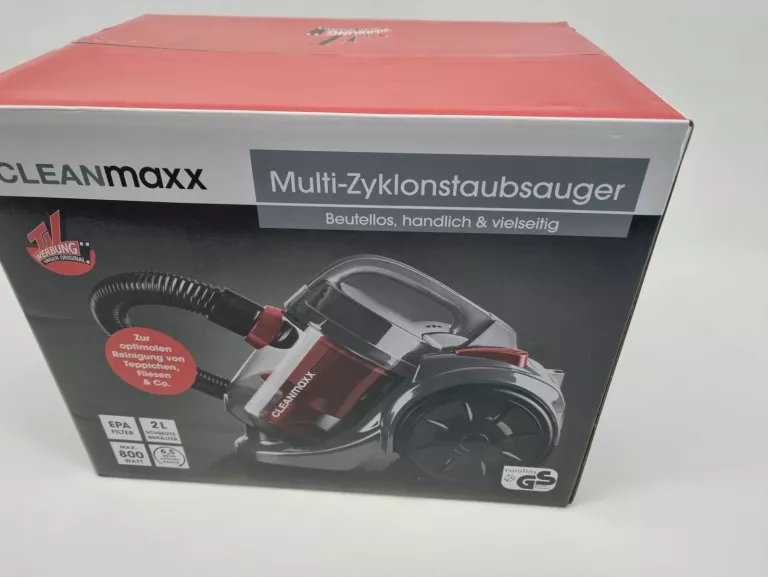 ODKURZACZ CLEANMAXX MULTI-CYKLON 800W BEZWORKOWY