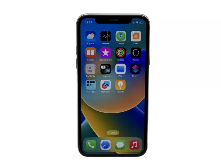 TELEFON APPLE IPHONE X 64GB 5,80'' BIAŁY KOND BAT. 88%