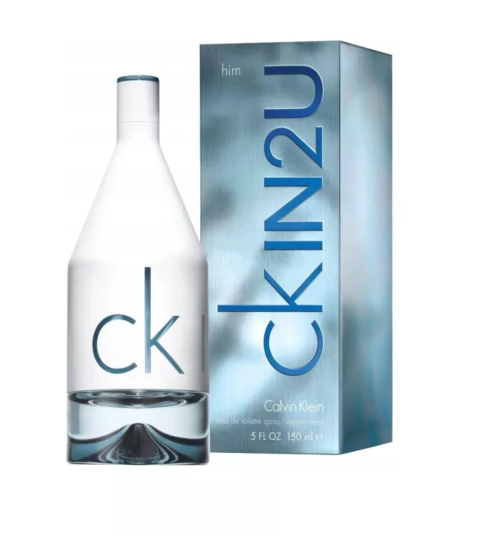 CALVIN KLEIN CK IN2U WODA TOALETOWA 100ML - ŚWIEŻA DRZEWNA KOMPOZYCJA MĘSK