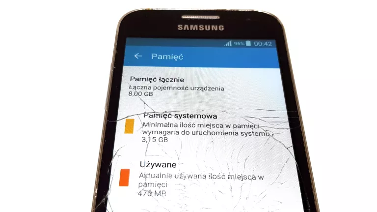 TELEFON SAMSUNG GALAXY CORE PRIME STŁUCZONY