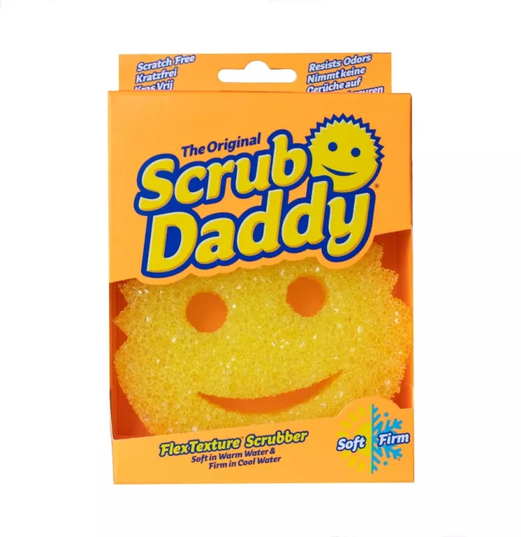 SCRUB DADDY GĄBKA COLORS SINGLE PACKS SUPER WYDAJNA GĄBKA