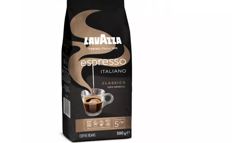 KAWA ZIARNISTA ARABICA LAVAZZA CAFFE ESPRESSO ITALIANO CLASSICO 500 G