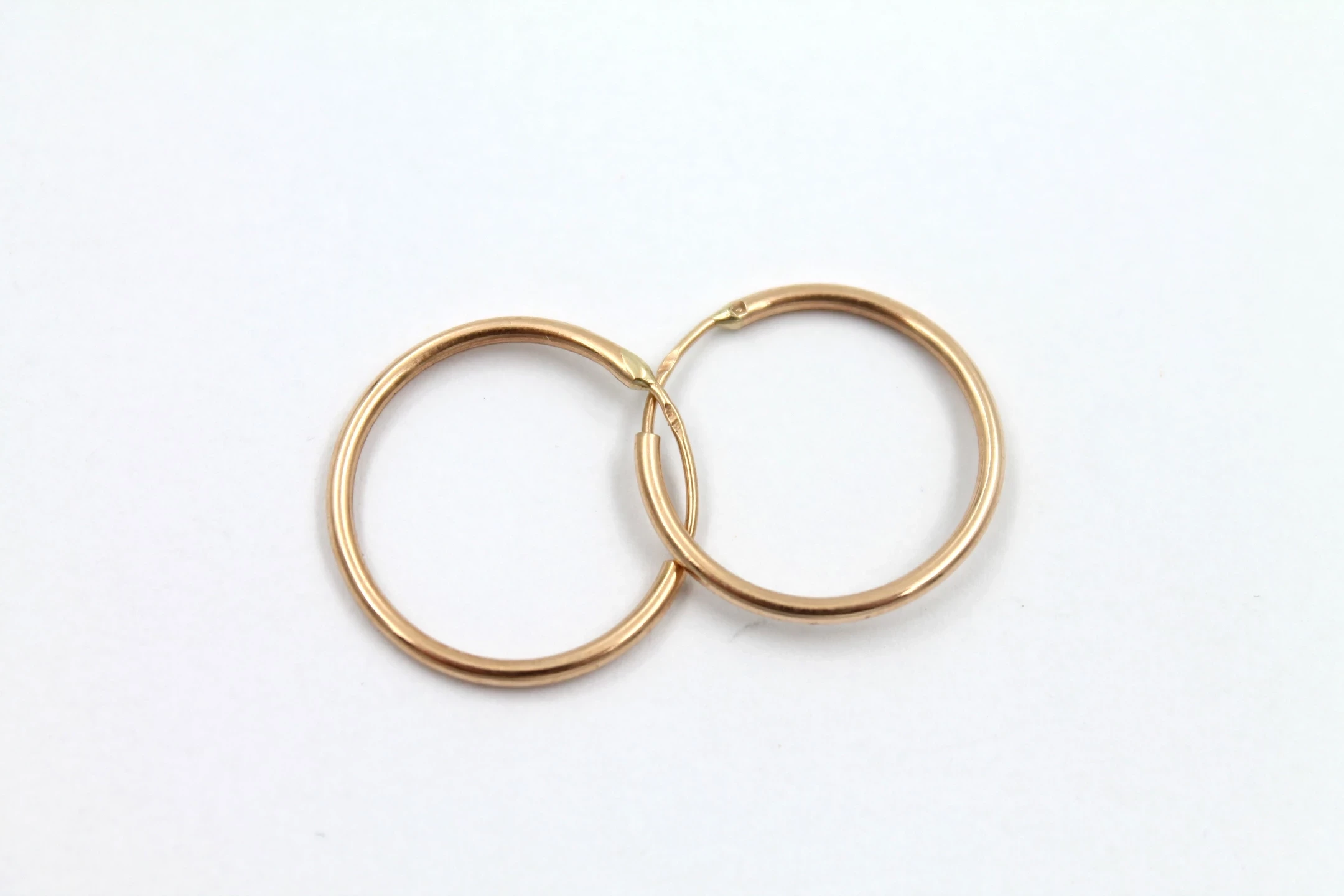 sliczne-zlote-kolczyki-585-sr-2cm-rodzaj-2205-2