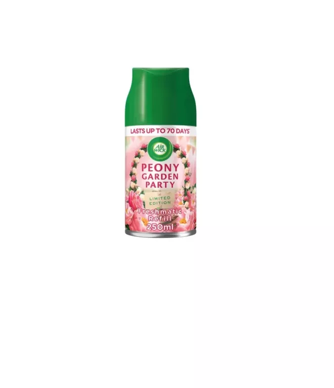 AIR WICK AIR FRESHENER FRESHMATIC REFILL PEONY GARDEN PARTY 250ML