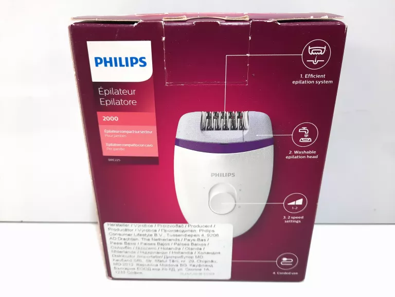 DEPILATOR PHILIPS EPILATOR 2000 BRE225/00