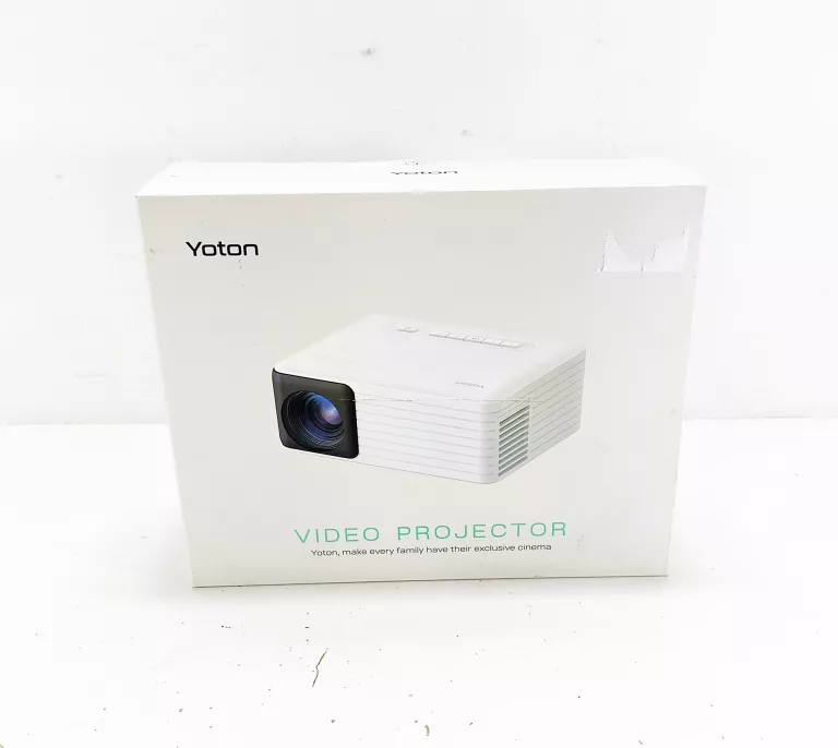PROJEKTOR LED YOTON Y3-PW BIAŁY KMPL