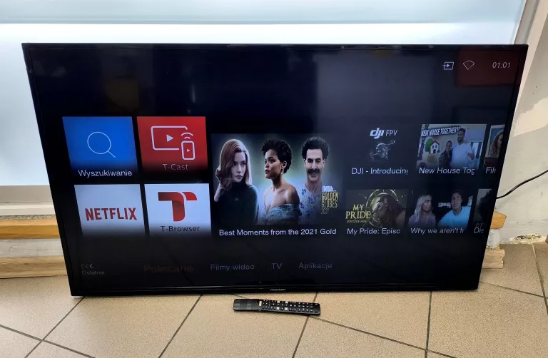 TELEWIZOR 50' 4K UHD THOMSON 50UD6306 + PILOT