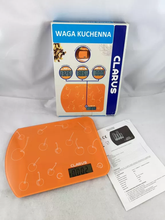 WAGA KUCHENNA CLARUS 5KG TEMPERATURA I CZAS KS-5234