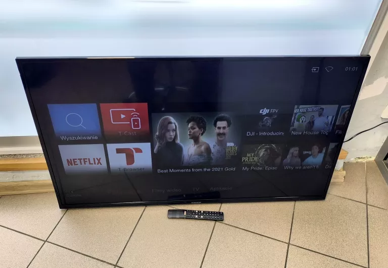 TELEWIZOR 50' 4K UHD THOMSON 50UD6306 + PILOT
