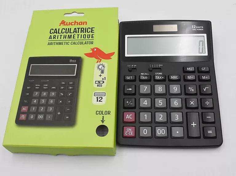 KALKULATOR AUCHAN 12 DIGITS