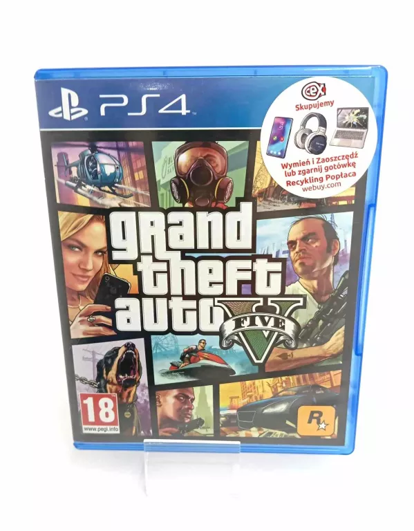 GRA GTA V GRAND THEFT AUTO V PLAYSTATION 4