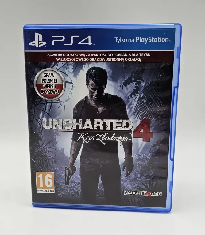 GRA PS4 UNCHARTED 4 KRES ZŁODZIEJA