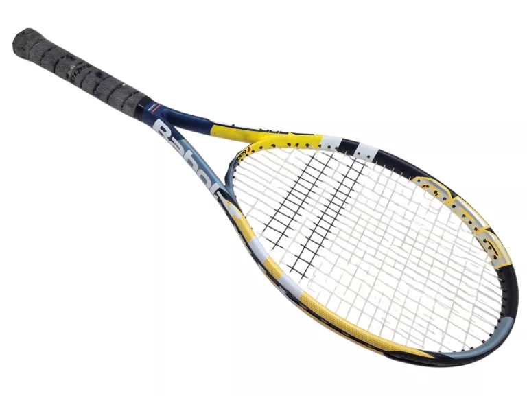 RAKIETA TENISOWA BABOLAT POWER GAME CZARNO-ŻÓŁTA 265 GRAM + POKROWIEC