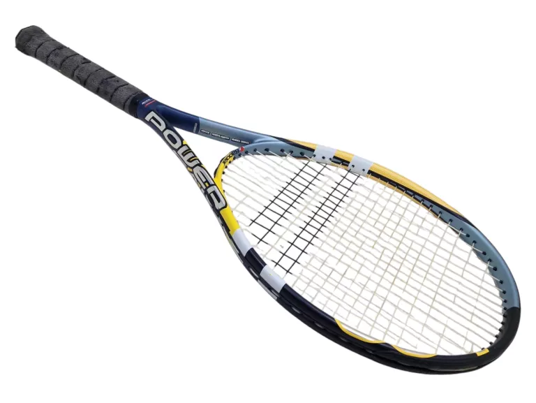 RAKIETA TENISOWA BABOLAT POWER GAME CZARNO-ŻÓŁTA 265 GRAM + POKROWIEC