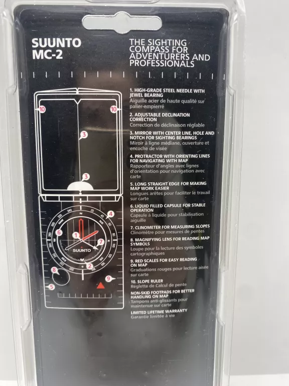 KOMPAS MAGNETYCZNY SUUNTO MC-2 OPIS