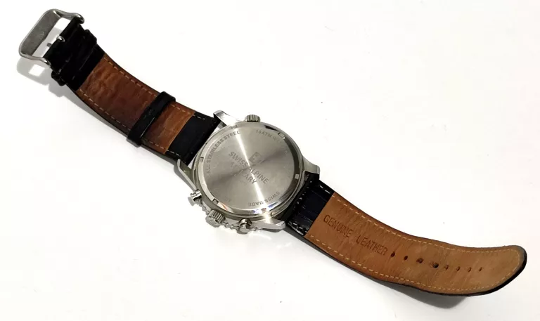 ZEGAREK MĘSKI SWISS ALPINE MILITARY 7078.9DT B/N
