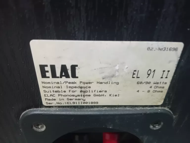 KOLUMNY GŁOŚNIKOWE ELAC EL 91