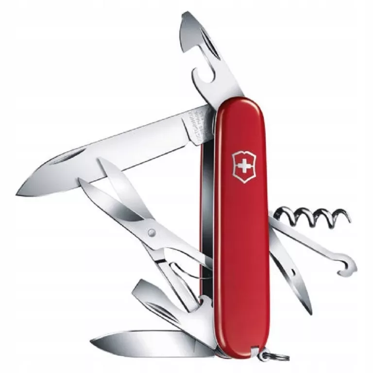 VICTORINOX 1.3703, SCYZORYK CLIMBER, 91 MM, 14 FUNKCJI, NOŻYCZKI, CZERWONY