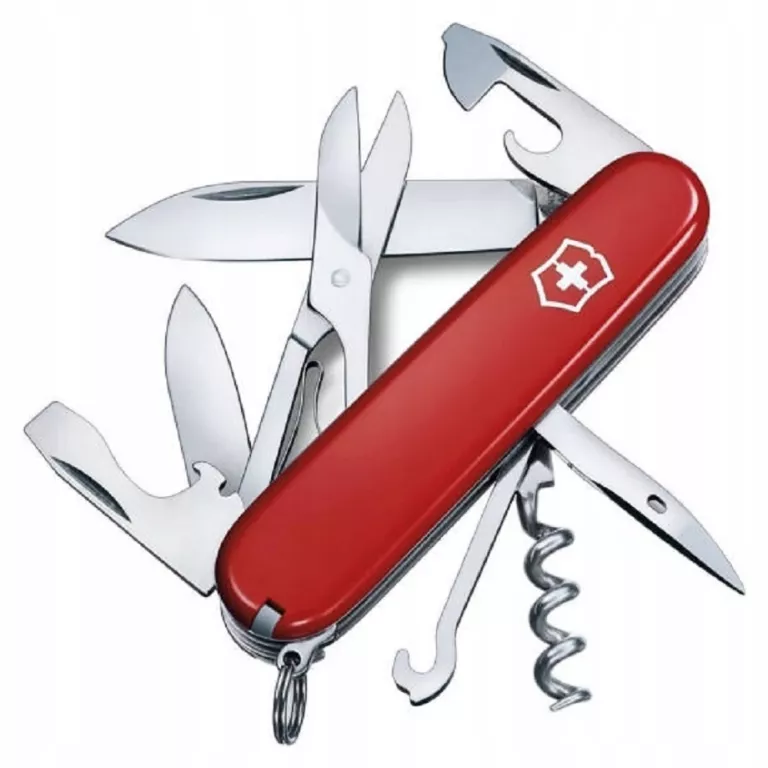 VICTORINOX 1.3703, SCYZORYK CLIMBER, 91 MM, 14 FUNKCJI, NOŻYCZKI, CZERWONY