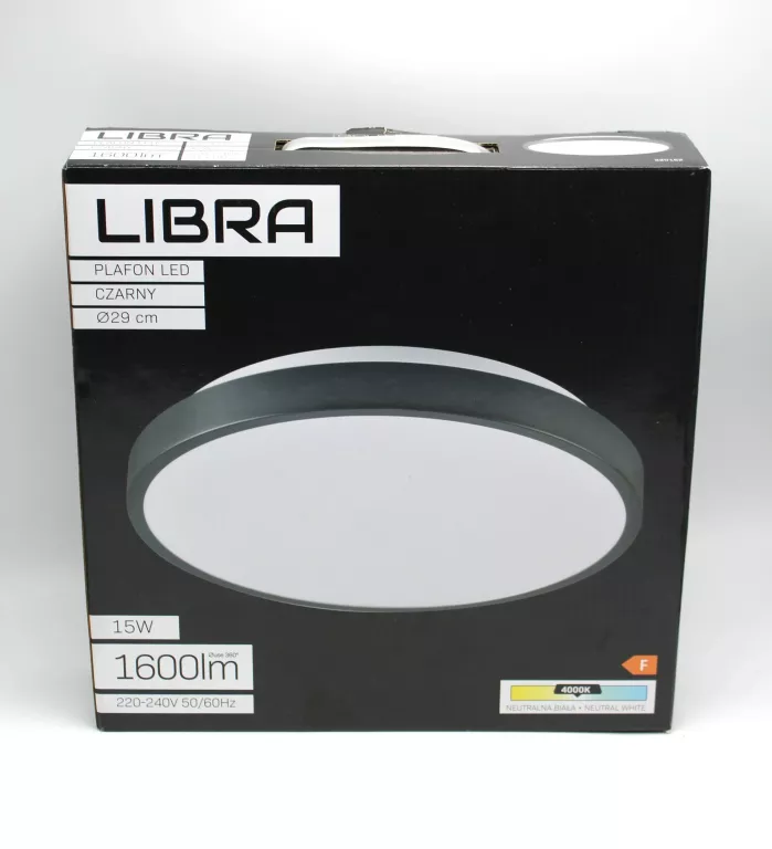 PLAFON LED GOLDLUX LIBRA 15 W 4000 K 30