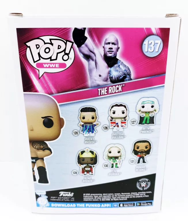 FUNKO POP! WWE: THE ROCK - DWAYNE THE ROCK JOHNSON