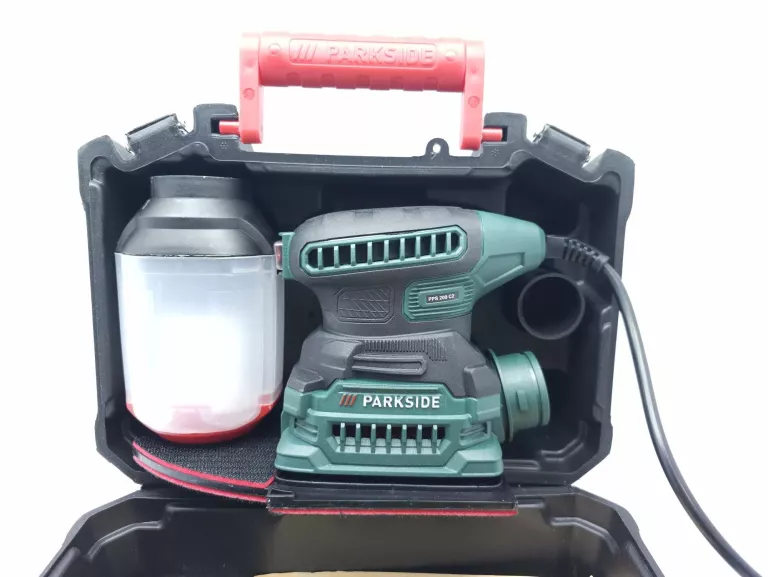 SZLIFIERKA PENTAGONALNA PARKSIDE PPS 200 C2, 200 W JAK NOWA