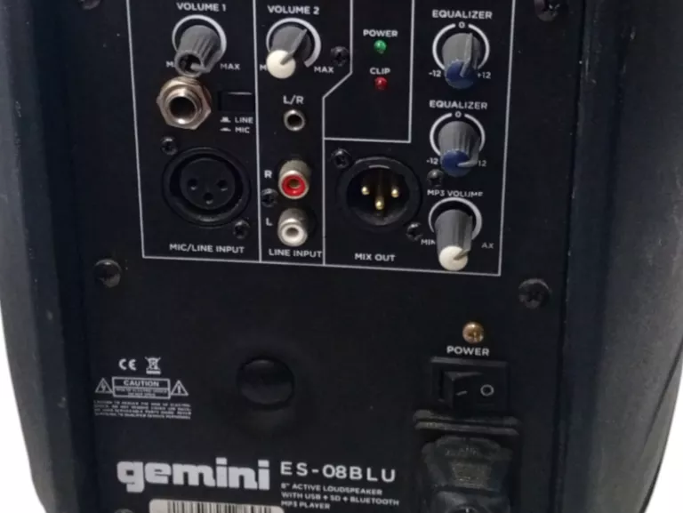 GŁOŚNIK PRZENOŚNY GEMINI ES-08BLU