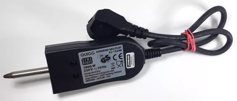 GRILL ELEKTRYCZNY QUIGG TEPPANYAKI XJ-13206
