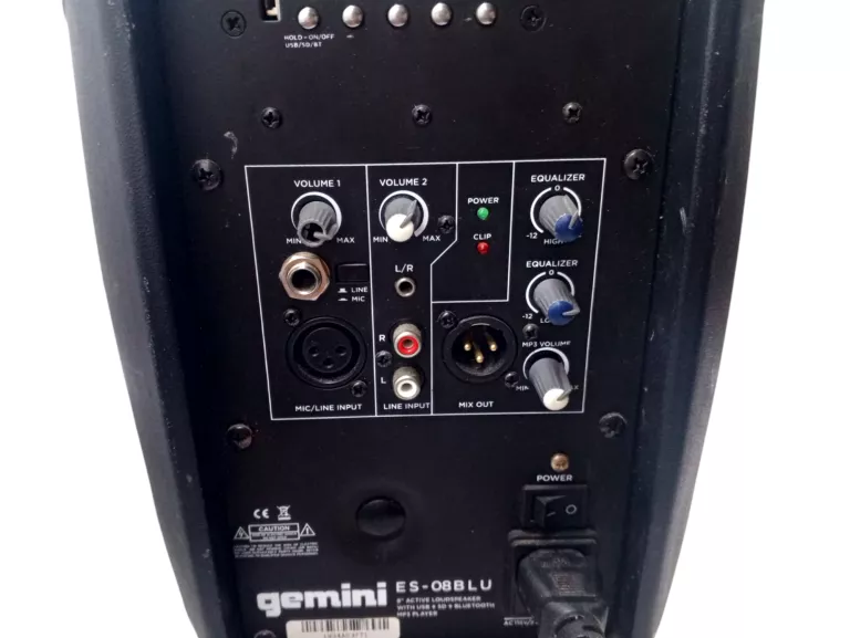 GŁOŚNIK PRZENOŚNY GEMINI ES-08BLU