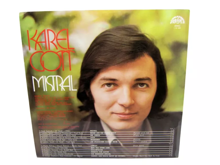 PŁYTA WINYLOWA  KAREL GOTT - MISTRAL