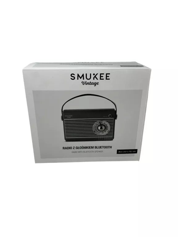 SMUKEE VINTAGE RADIO Z GŁOŚNIKIEM BLUETOOTH