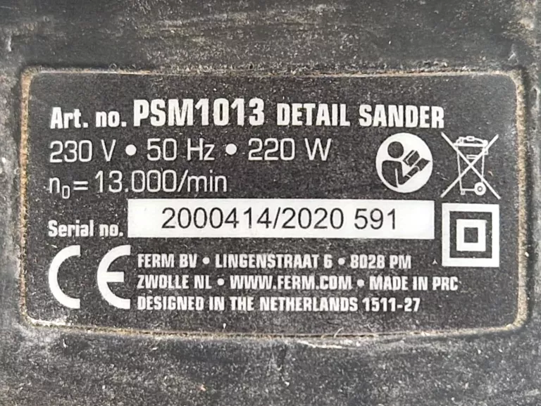 SZLIFIERKA OSCYLACYJNA DELTA FERM POWER PSM1013