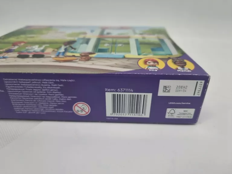 LEGO FRIENDS KLINIKA DLA ZWIERZĄTEK 41695